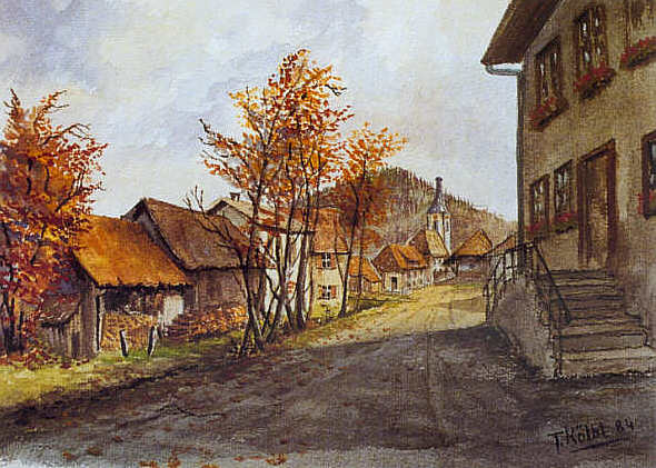 T. Kölbl  Dorfstraße Wies