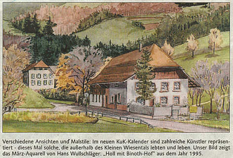 Zeitungdfoto Holl mit Binoth-Hof